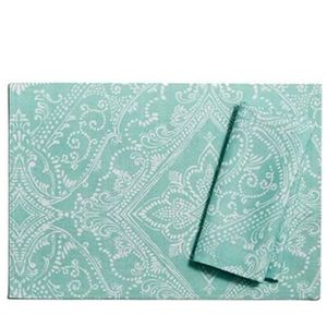 Lenox Lancaster Perle Aqua 6pk Napkin